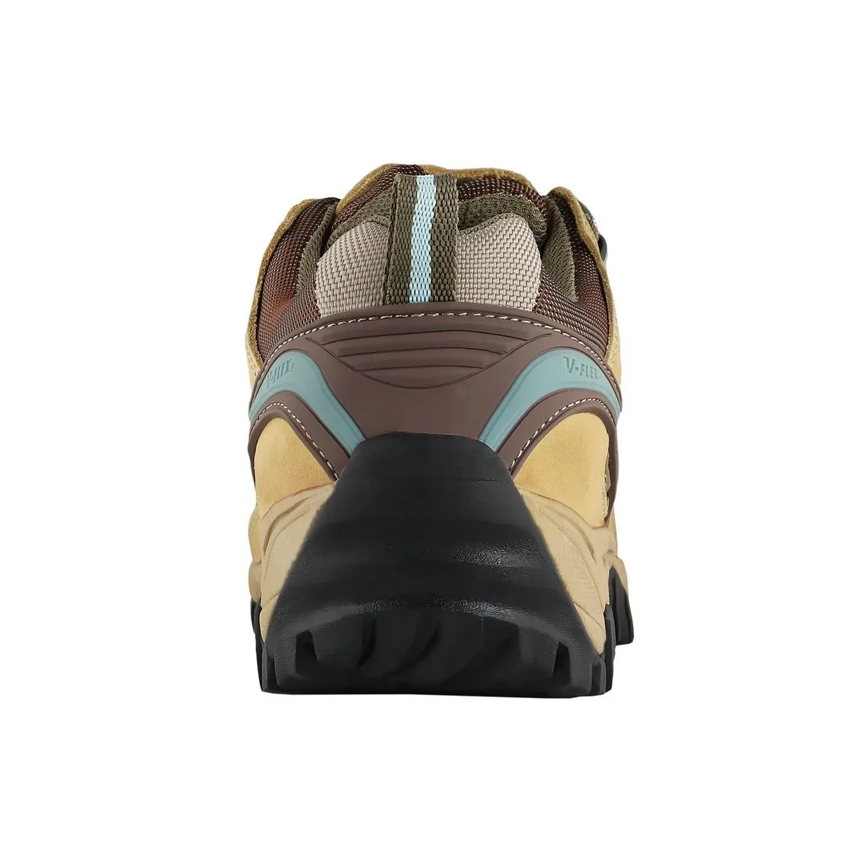 ZAPATO DE SEGURIDAD V-FLEX V2 MUJER CELESTE /CAFE 4