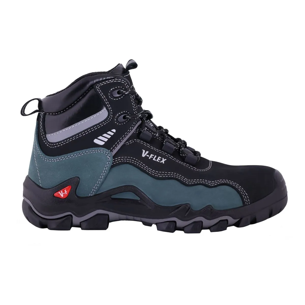 BOTIN DE SEGURIDAD V-FLEX V15 THINSULATE NEGRO/AZUL 4