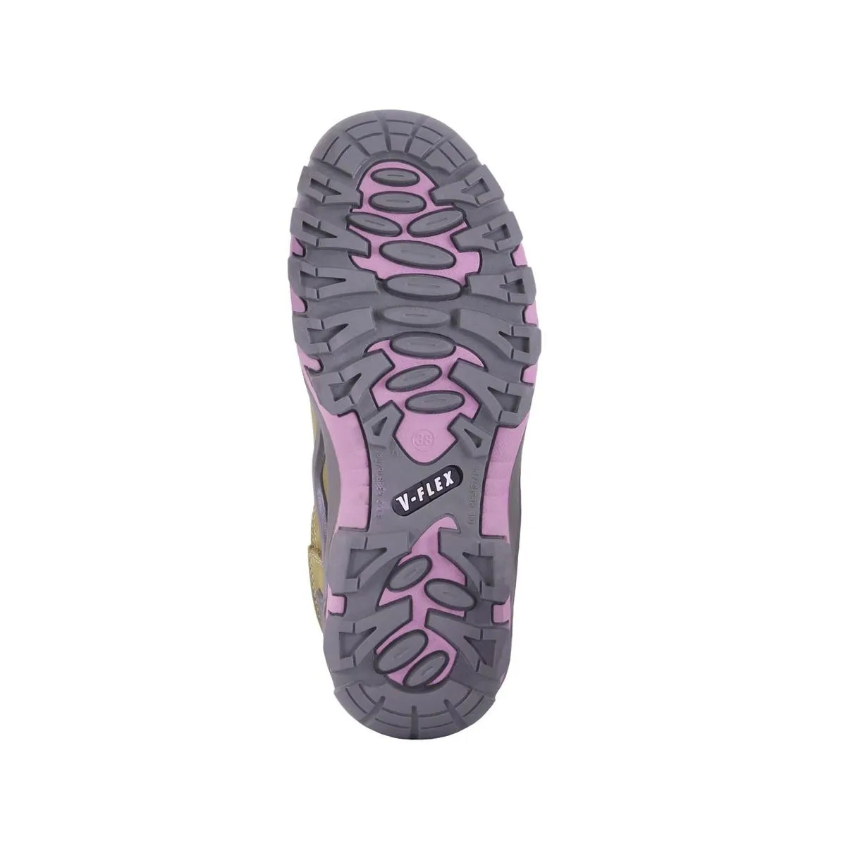 BOTIN DE SEGURIDAD V-FLEX V5 MUJER NOBUCK CAFE 3