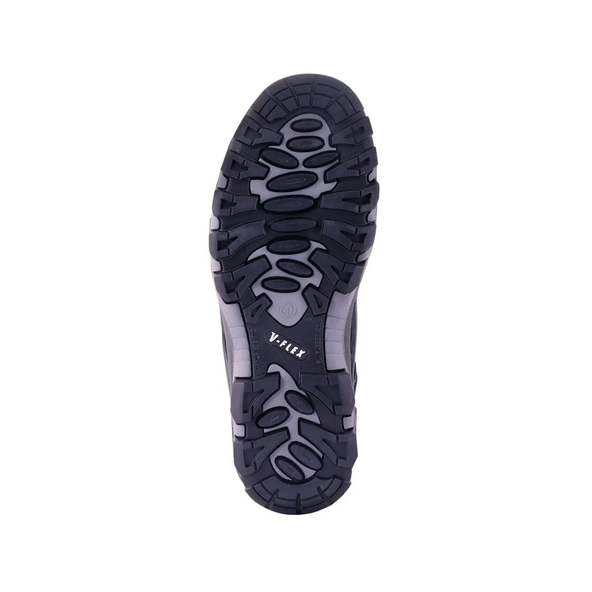 Botín De Seguridad V-Flex V17 Nobuck Gris/Negro 3
