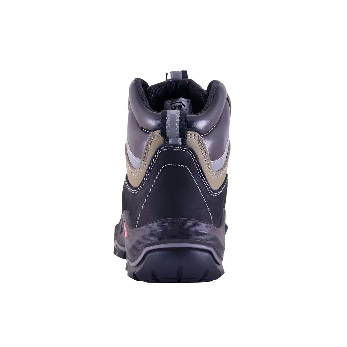 Botín De Seguridad V-Flex V17 Nobuck Gris/Negro 4