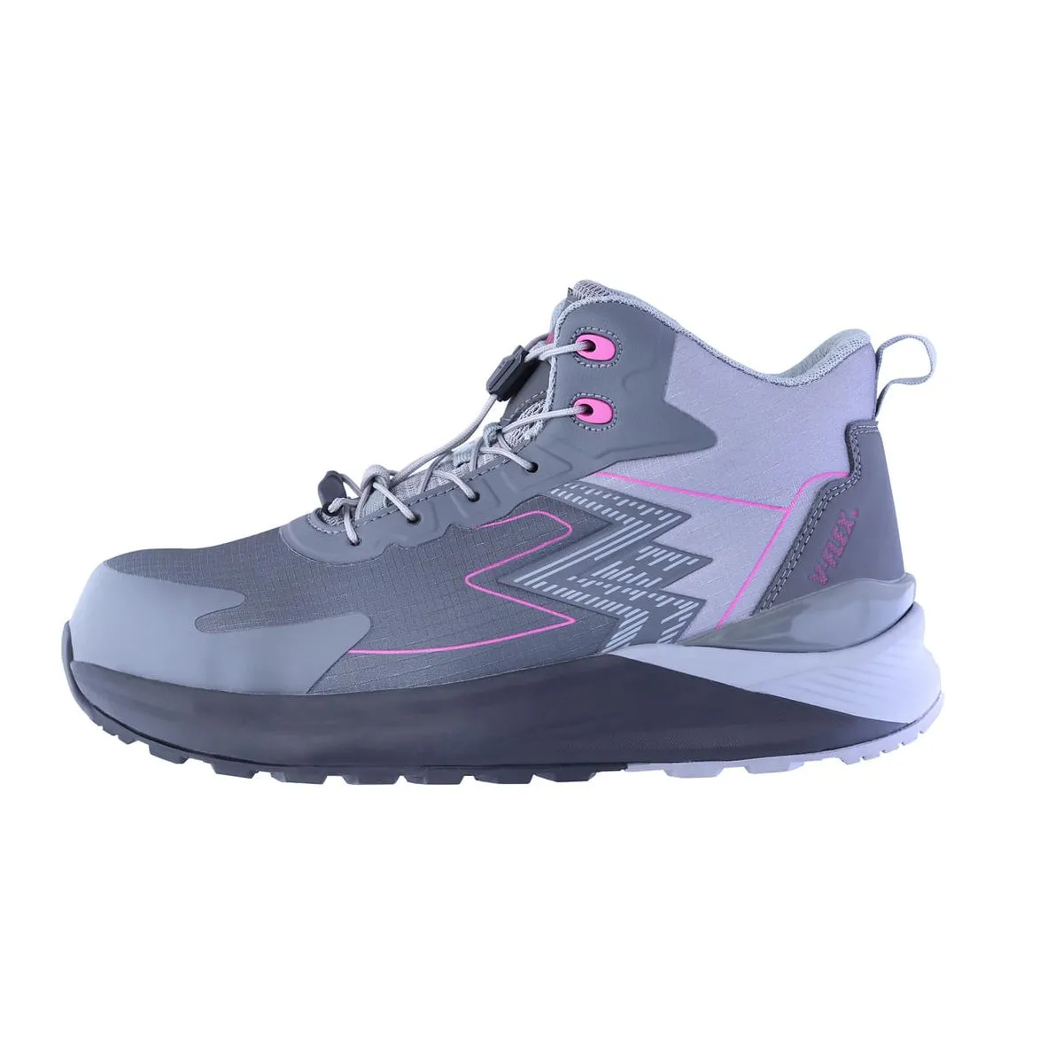 Botín De Seguridad V-Flex V87 Evalight Gris Mujer 1