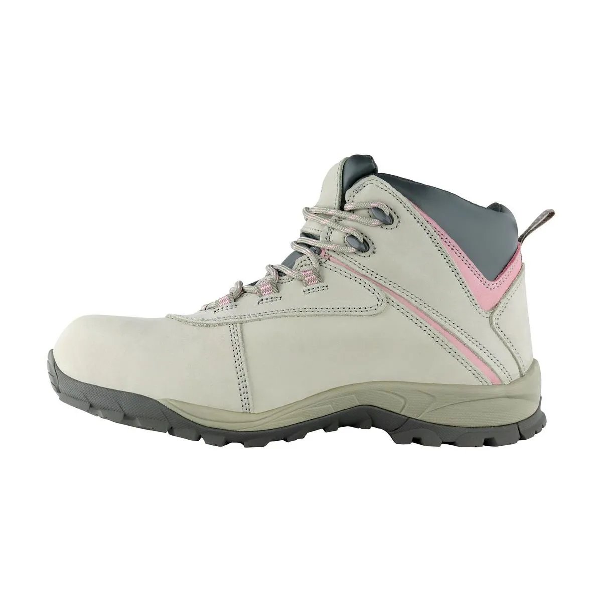Botín De Seguridad Nitro 770 Mujer Beige 1