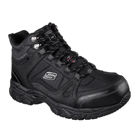 Botín De Seguridad Skechers Ledom Negro