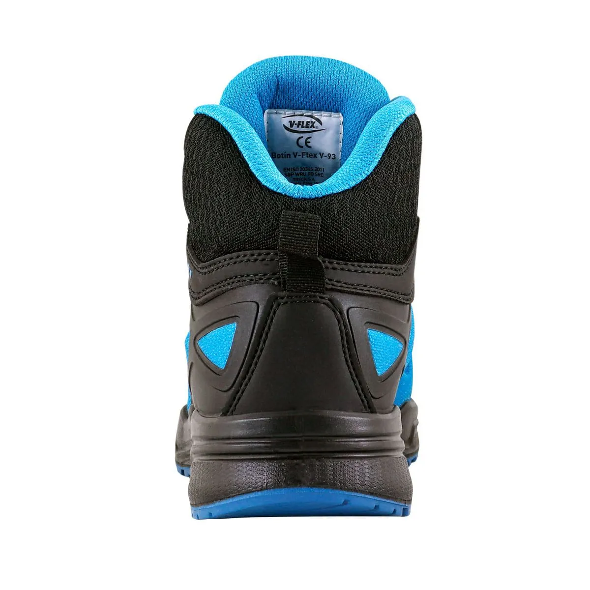 Botín De Seguridad V-Flex V93 Thinsulate® Boa Negro/Azul 4