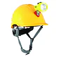 CASCO STEELPRO ABS MTA CON PORTALAMPARA FULL - Miniatura 1