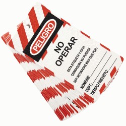 Tarjetas Lockout No Operar 1