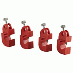Kit Bloqueos de Breaker Eléctrico con Tuerca Ajustable (4 Unidades) 1