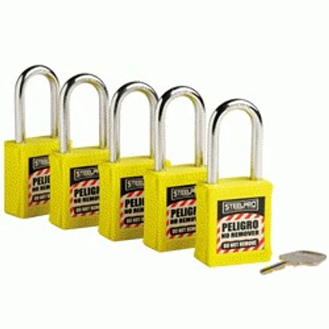 KIT DE 5 CANDADOS MK STEELPRO X10