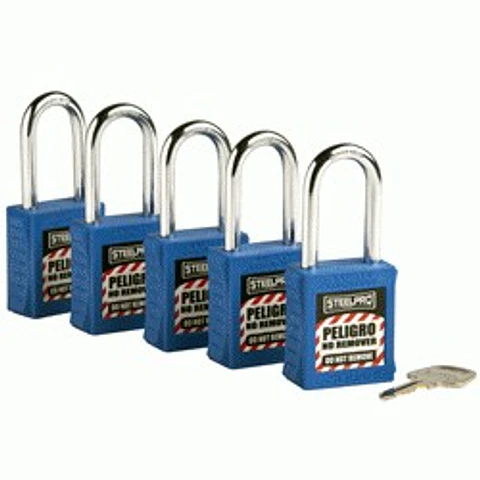 KIT DE 5 CANDADOS MK STEELPRO X10