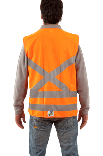 CHALECO ALTA VELOCIDAD RFX NARANJO 2