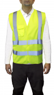 CHALECO REFLECTIVO AMARILLO 4 CINTAS CERTIFICADO CLASE II EN20471 1