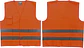 CHALECO REFLECTIVO AMARILLO 2 CINTAS CERTIFICADO CLASE II EN20471 - Miniatura 2