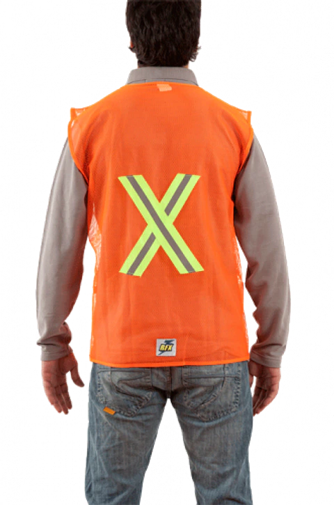 Chaleco RFX Malla Naranjo