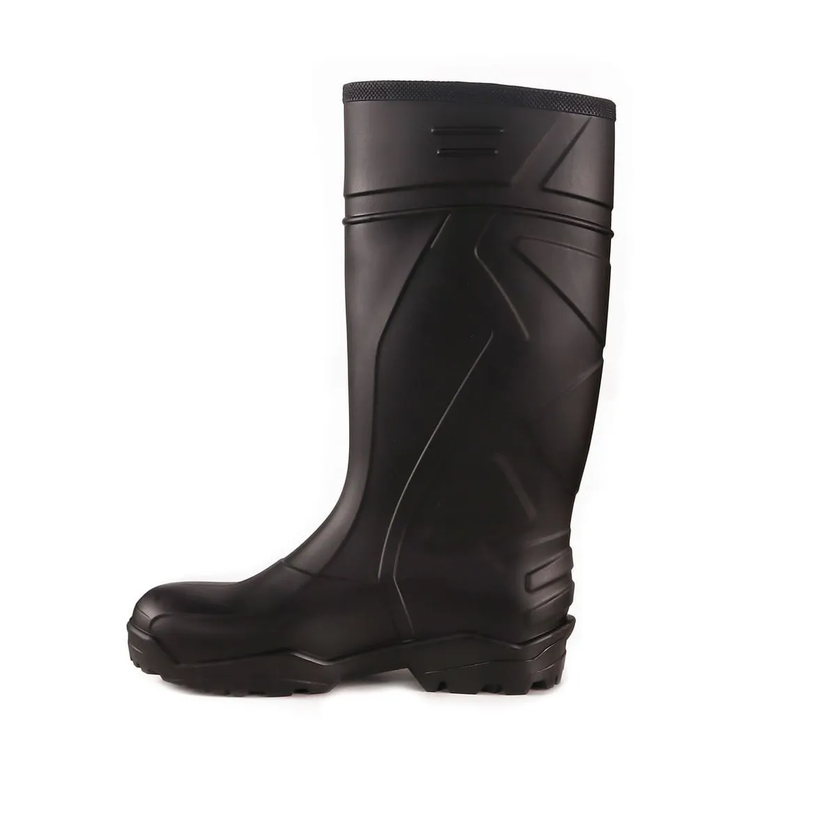Bota De Seguridad V-Flex 929 PVC sin puntera Negra 1