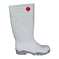 Bota De Seguridad V-Flex 933 PVC con punta y plantilla de acero Blanca - Miniatura 1