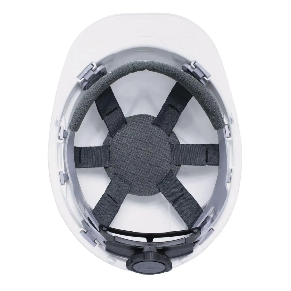 Casco Activex I Blanco Arnes cinta 6 Puntas Ratchet 4