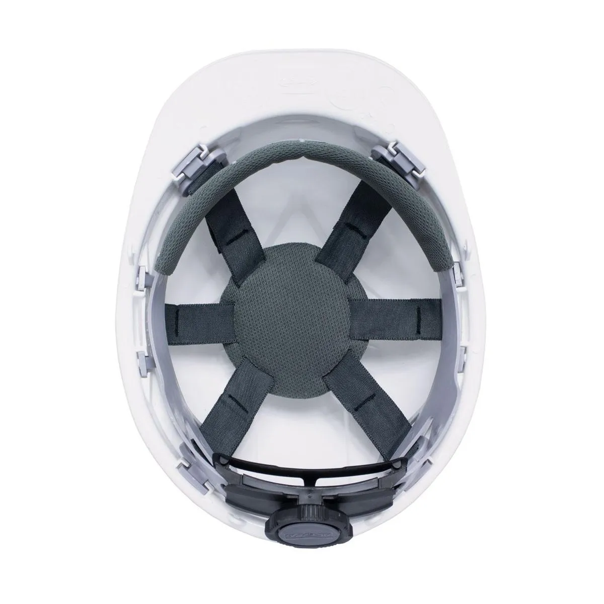 Casco Activex I Blanco Porta Lampara con Ratchet 4