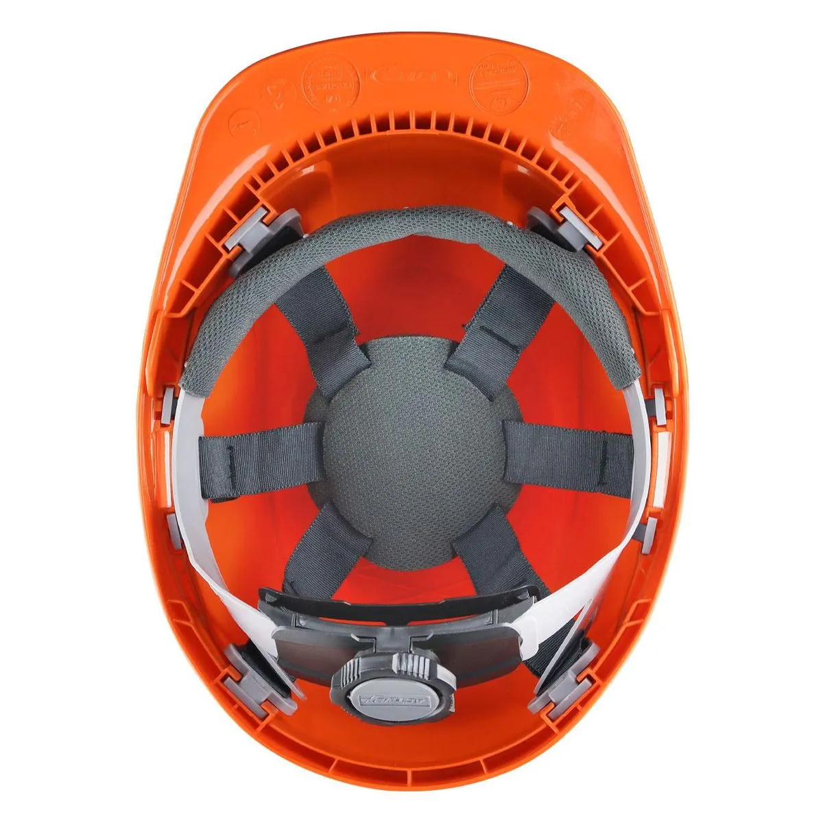Casco Activex II Naranjo Arnes Cinta 6 Puntas Ratchet 4