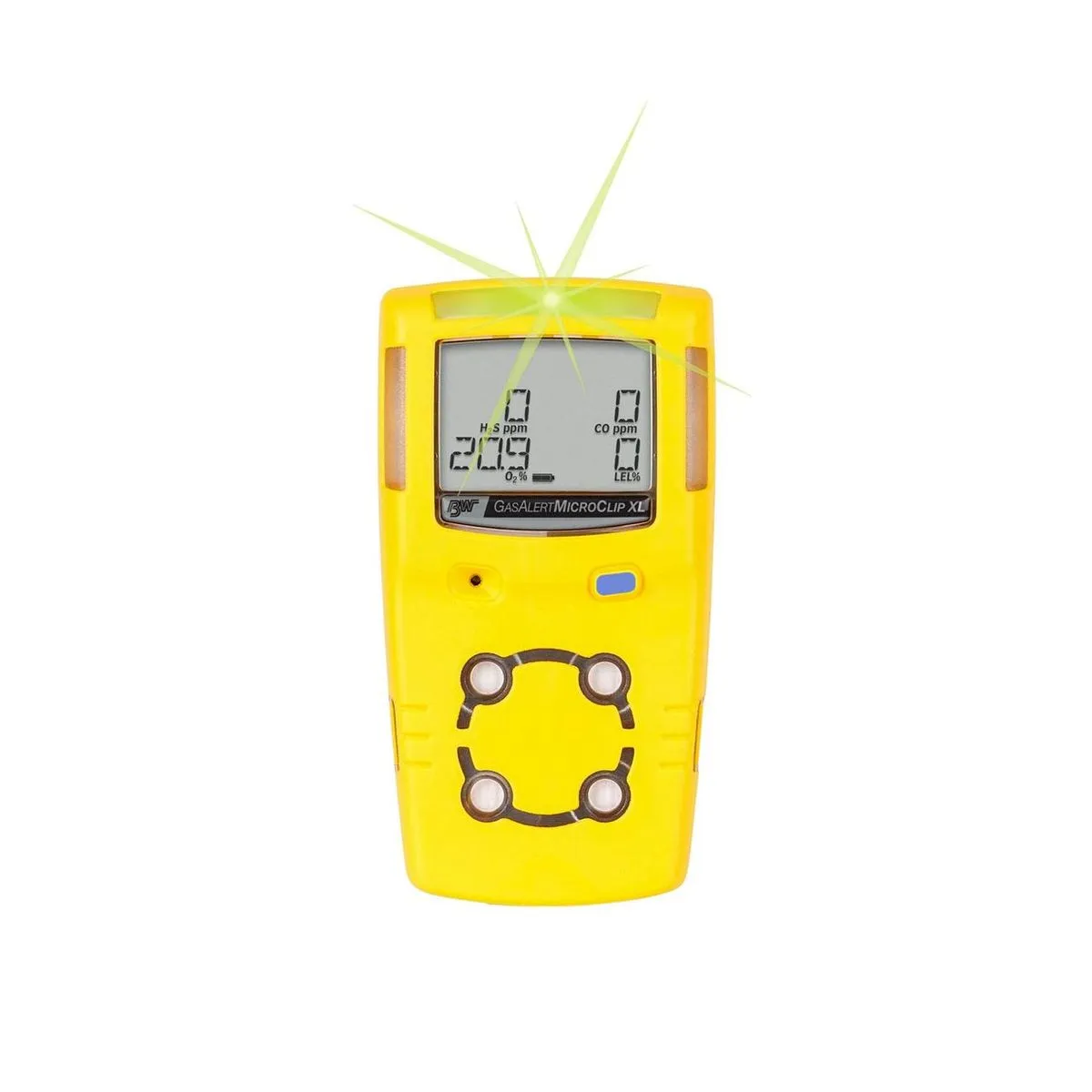 Detector Multigas MicroClip XL (O2-LEL-H2S-CO) 1