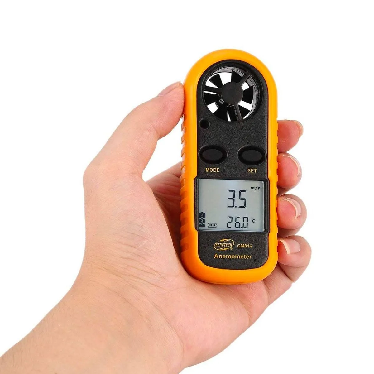 Termo Anemómetro GM-816 (con certificado de calibración) 2