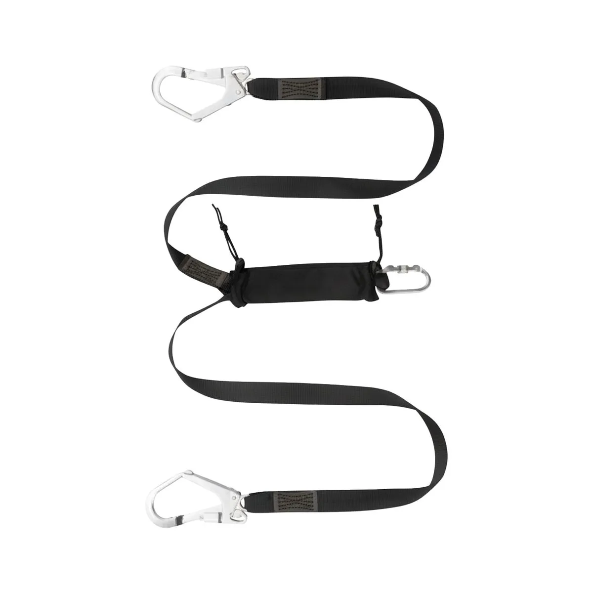 Cabo de Vida FPX 270 en Y Kevlar con Amortiguador y Gancho Escala 1,8 MTS 1