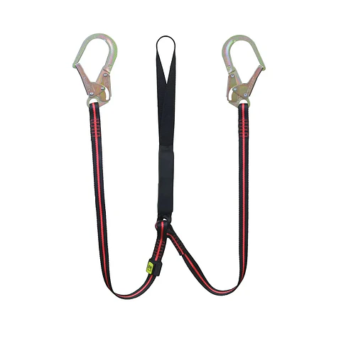 Cabo de vida en Y Miller Vulcano Kevlar gancho escala amortiguador 1,8m