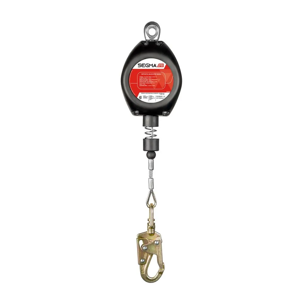 Retractil de Cable Metalico 6 Mts.Blockstop Segma 42104005 1