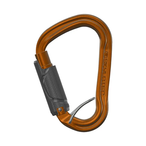 Mosquetón Skylotec HMS Double TRI Abertura Max. Compuerta 24mm H-207-PK