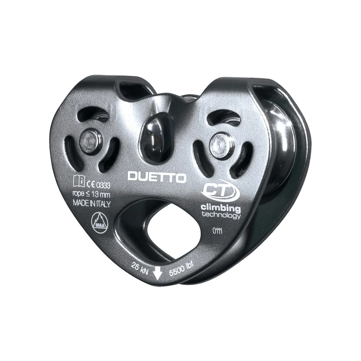 Polea Tandem aluminio cuerdas 13MM/cables 12MM CT H-264 Skylotec 1