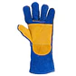 Guante Activex Soldador Azul/Beige Reforzado C/Kevlar - Miniatura 2
