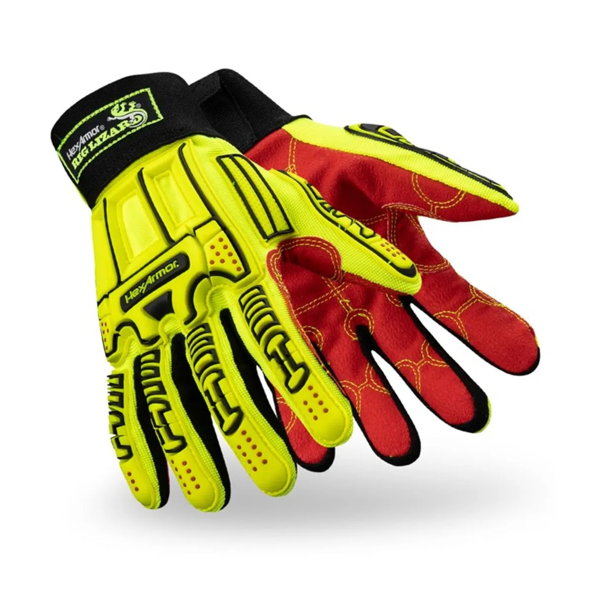 Guante HexArmor 2025 A6 Impacto SF Palma TP-X Plus 4