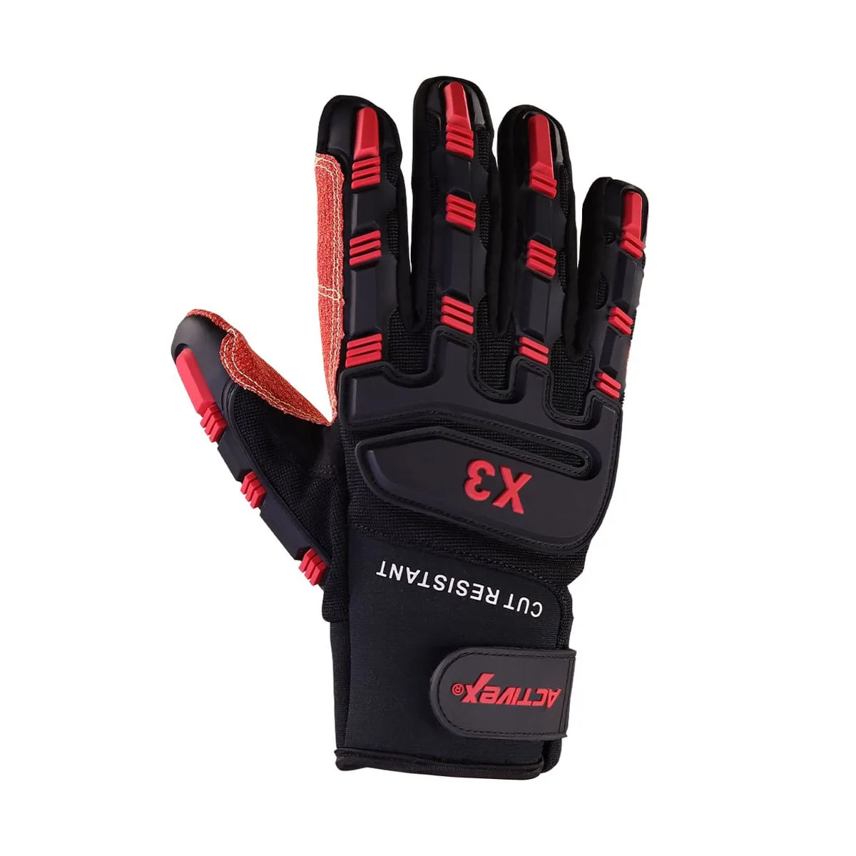 Guante Activex X3 Impacto Kevlar Anticorte 1