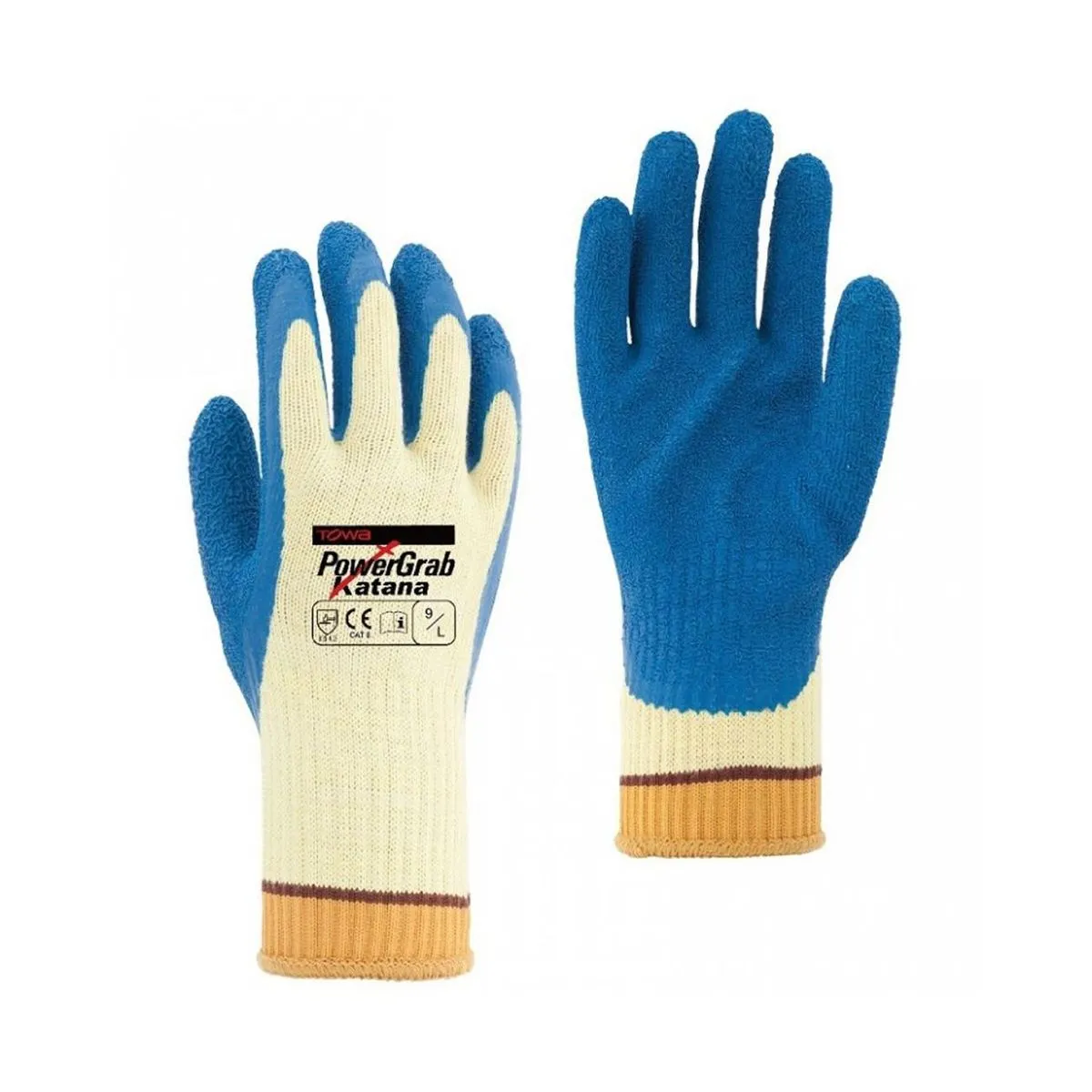 Guante Towa Kevlar/Latex Powergrab Katana 310 1