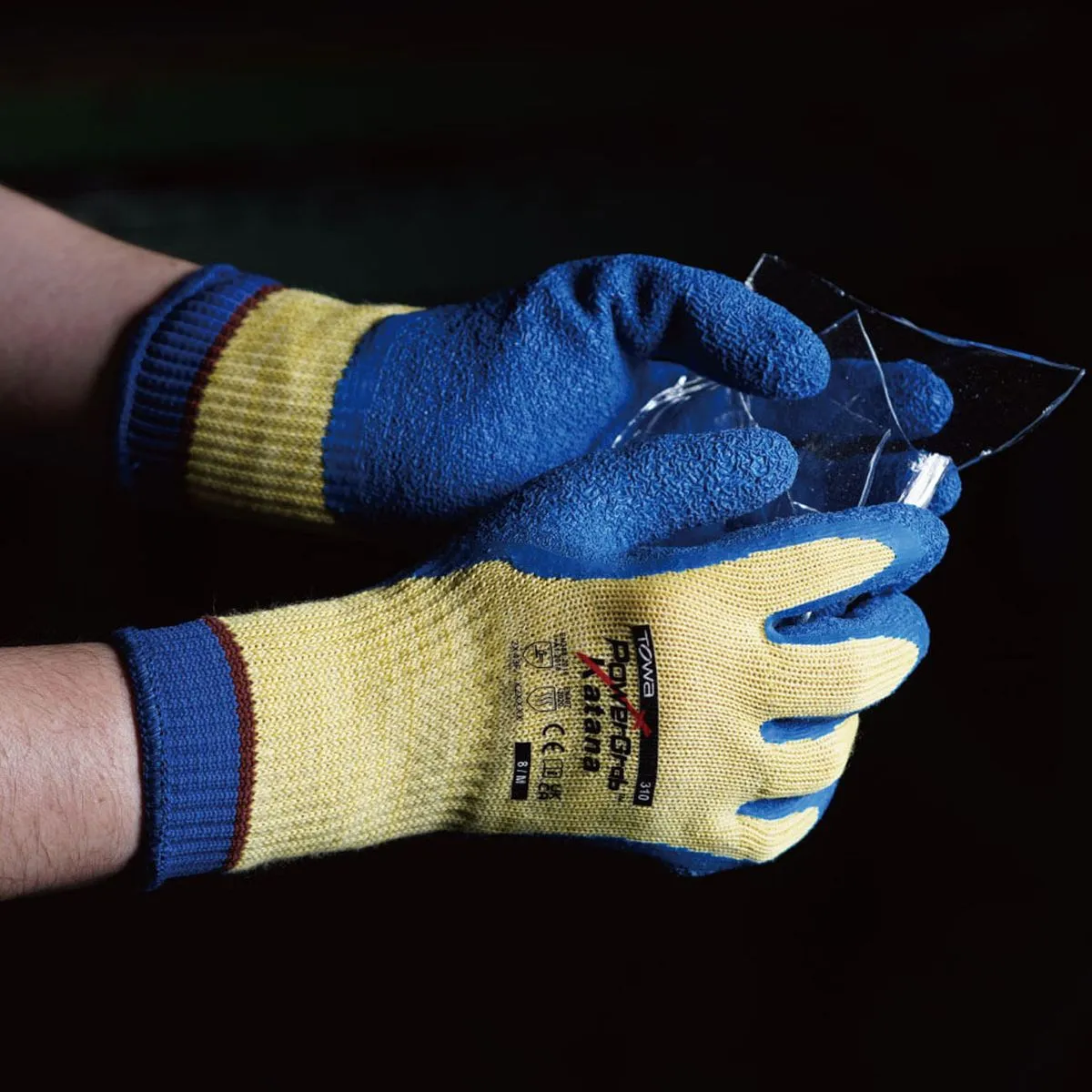 Guante Towa Kevlar/Latex Powergrab Katana 310 2
