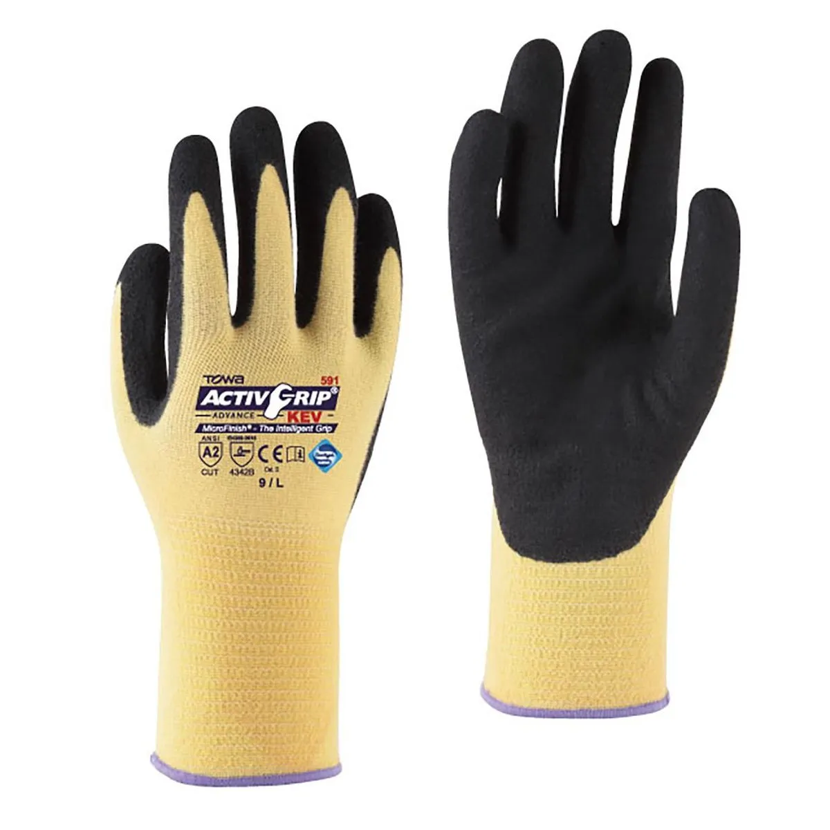 Guante Towa Kevlar/Nitrilo Activgrip KEV 591 3