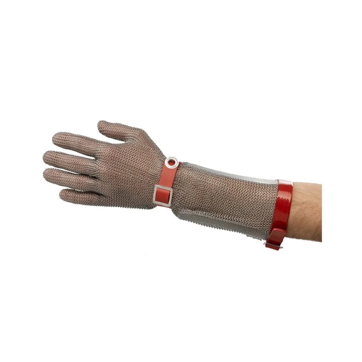 Guante Malla Acero Manulatex GCM 20 cm 2