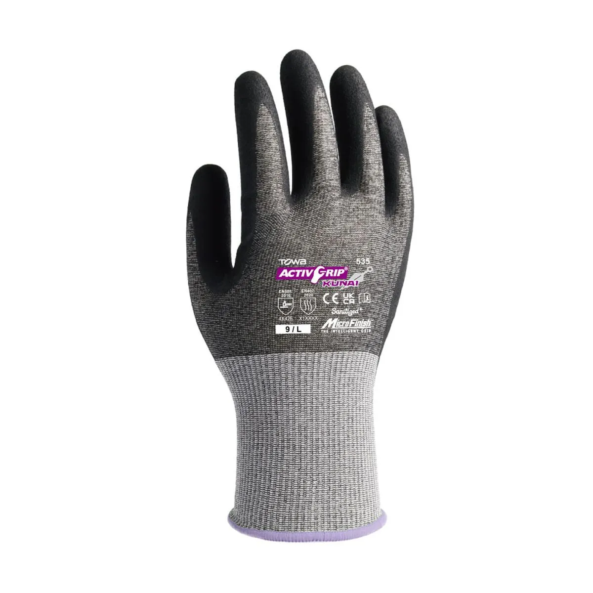 Guante Towa Nitrilo Anticorte Touch Screen Kunai 535 1
