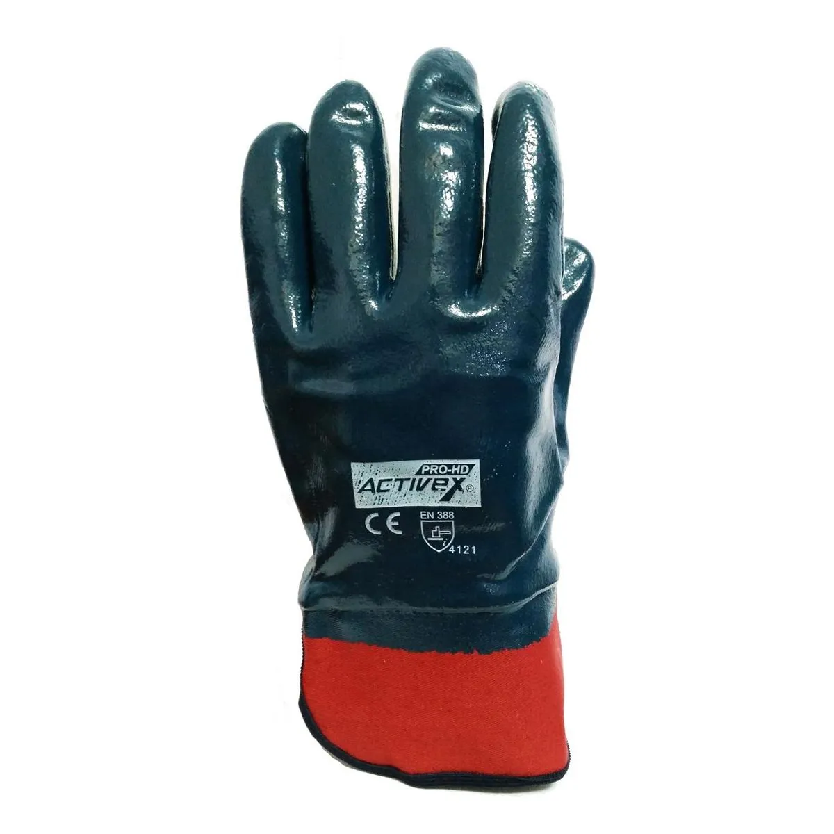 Guante Activex Nitrilo Heavy Duty Puño Seguridad 1