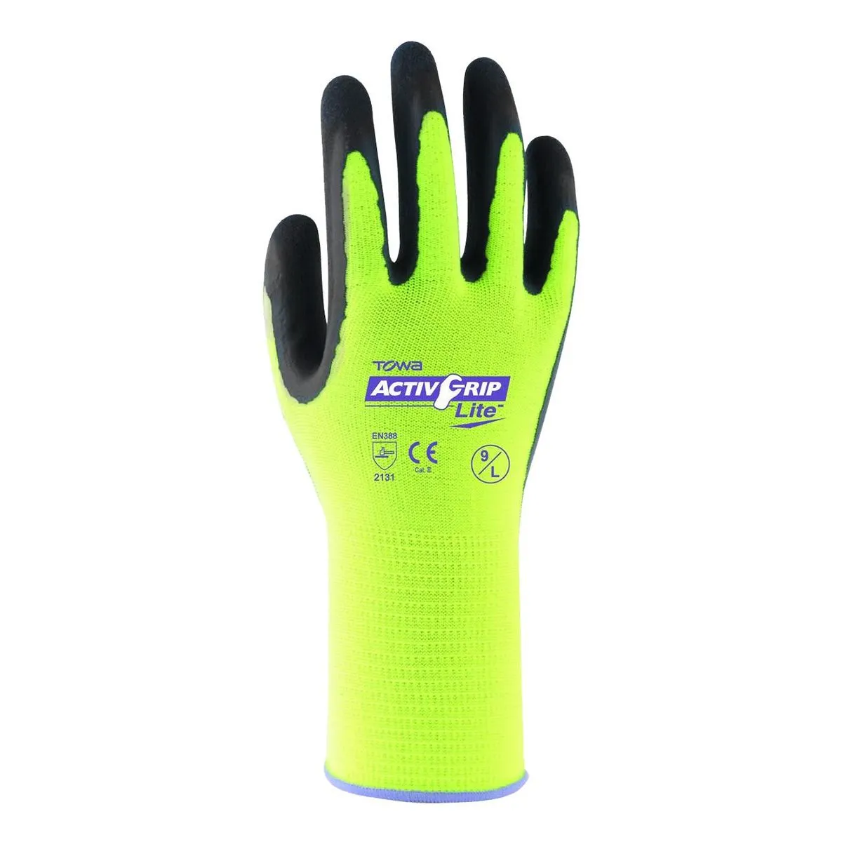 Guante Towa 580 Nylon Nitrilo Alta Visibilidad 1