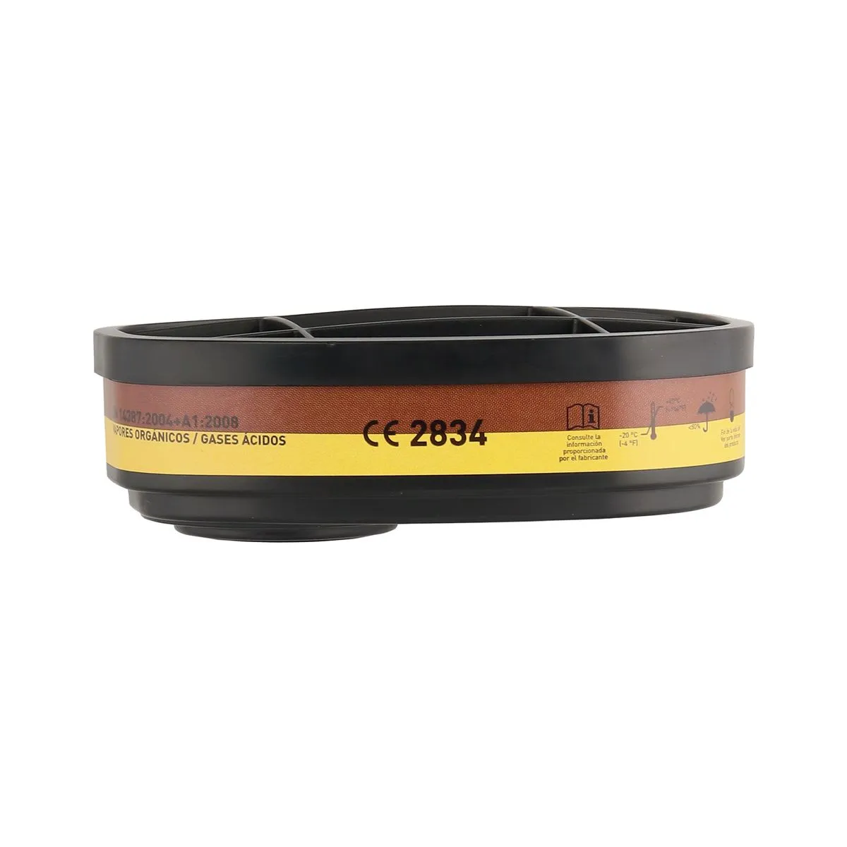 Filtro Activex ATX VO/GA350 Vapores Organicos y Gases Acidos A1E1 (Par) 2