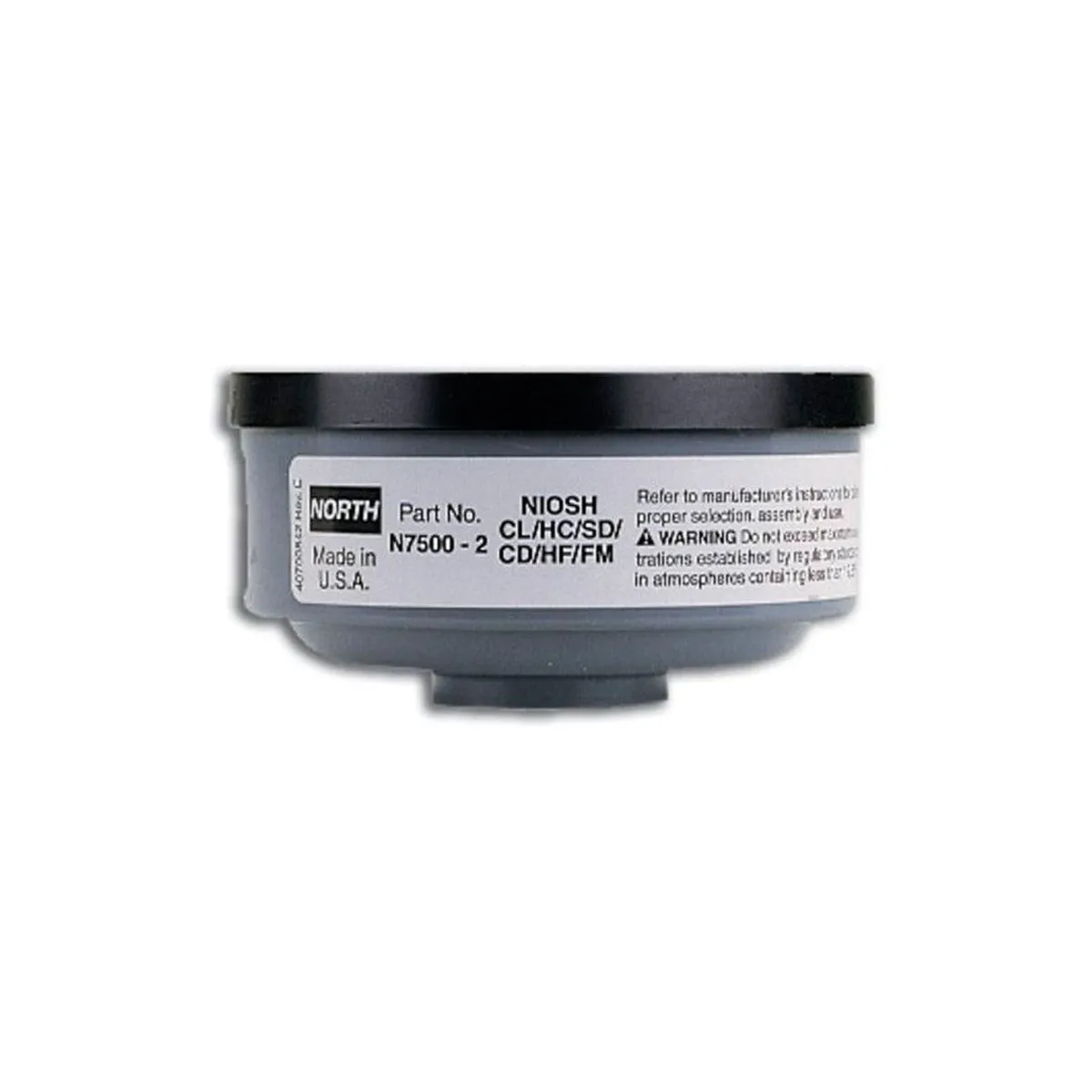 Filtro North N75002 Gases Acidos (Par) 1