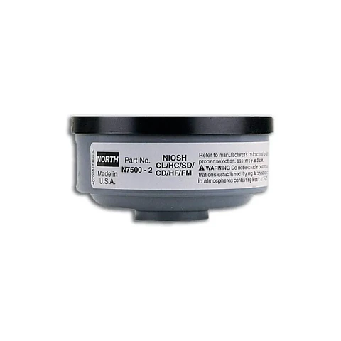 Filtro North N75002 Gases Acidos (Par)