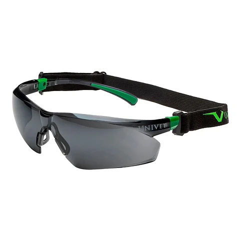 Lente Univet 506 Up con Sello Gris