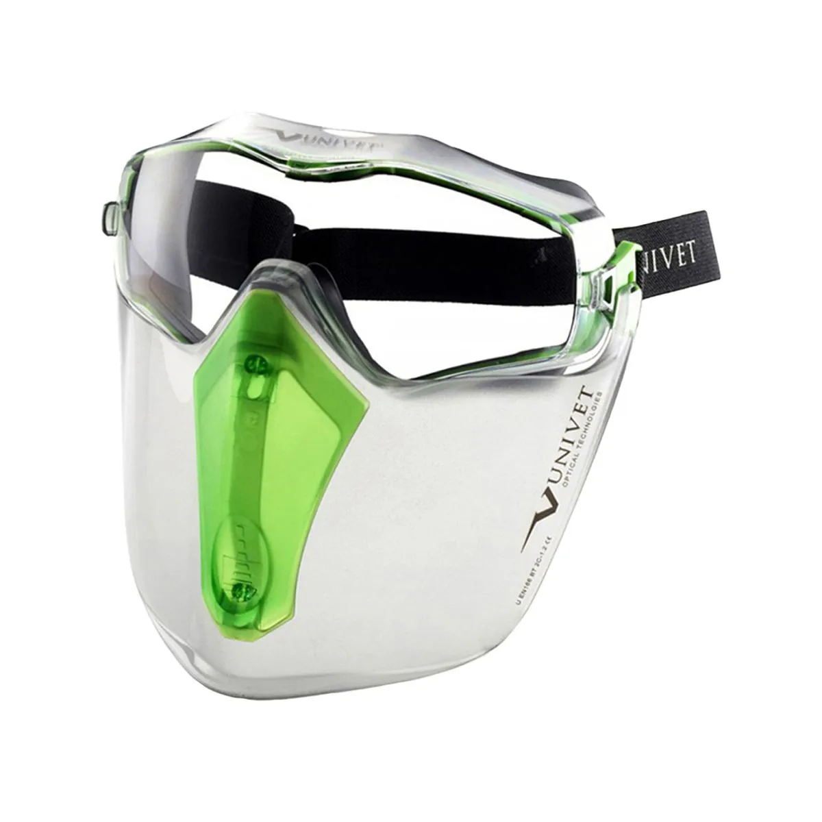 Visor facial Univet completo 6X3 1