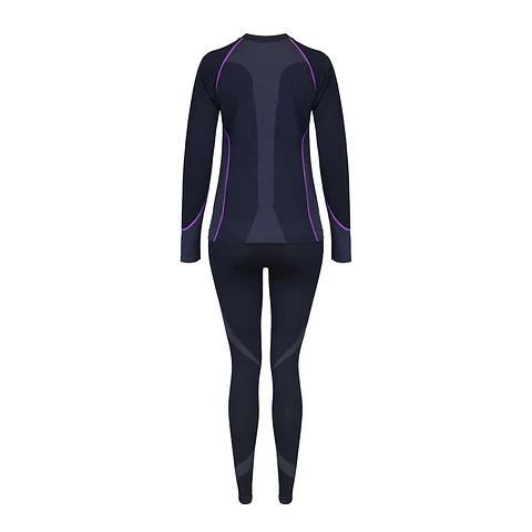Primera Capa Absolute Zero Nylon Spandex Negro Mujer
