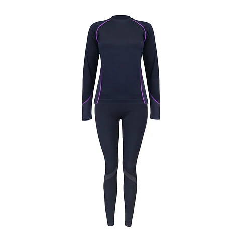 Primera Capa Absolute Zero Nylon Spandex Negro Mujer