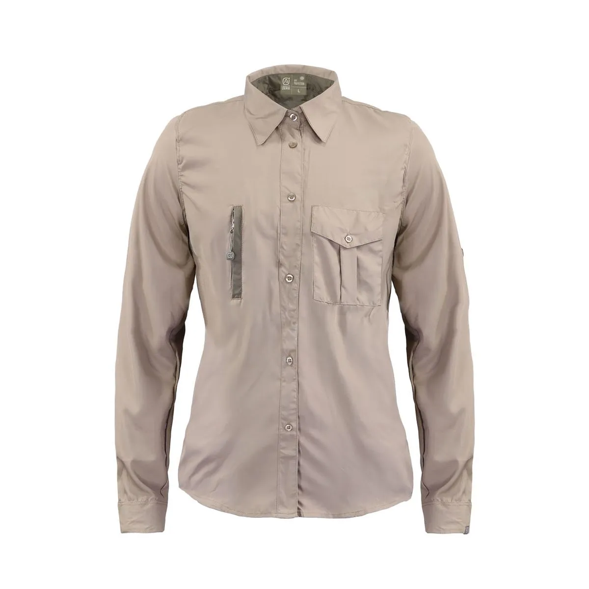 Blusa Lightwind W2000 Beige Mujer UV 1
