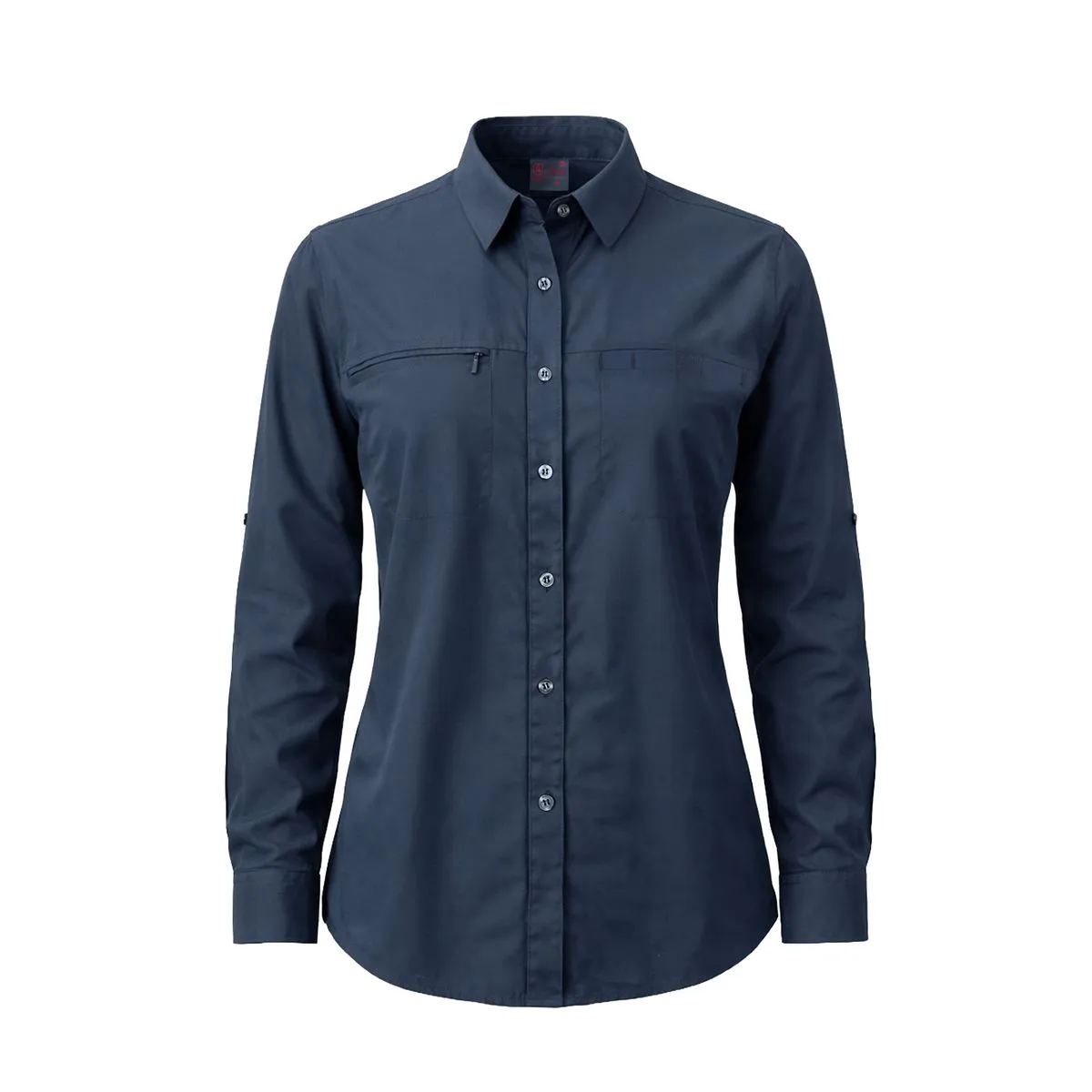 Blusa Lightwind W2400 Poliéster UV Azul Marino 1