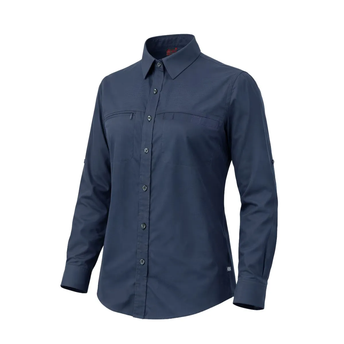 Blusa Lightwind W2400 Poliéster UV Azul Marino 3